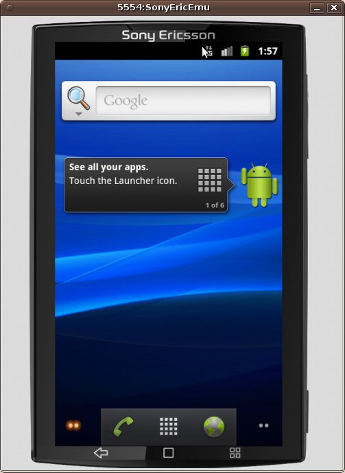 Xperia Android Emulator