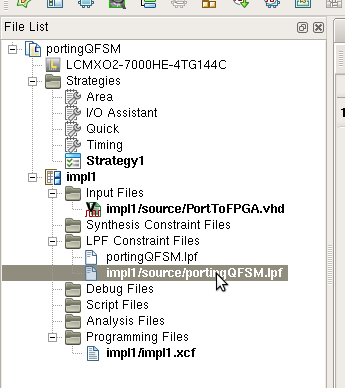 set as Active Preference File.