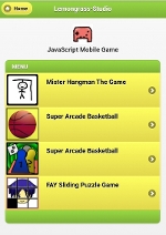 Javascript Mobile Game